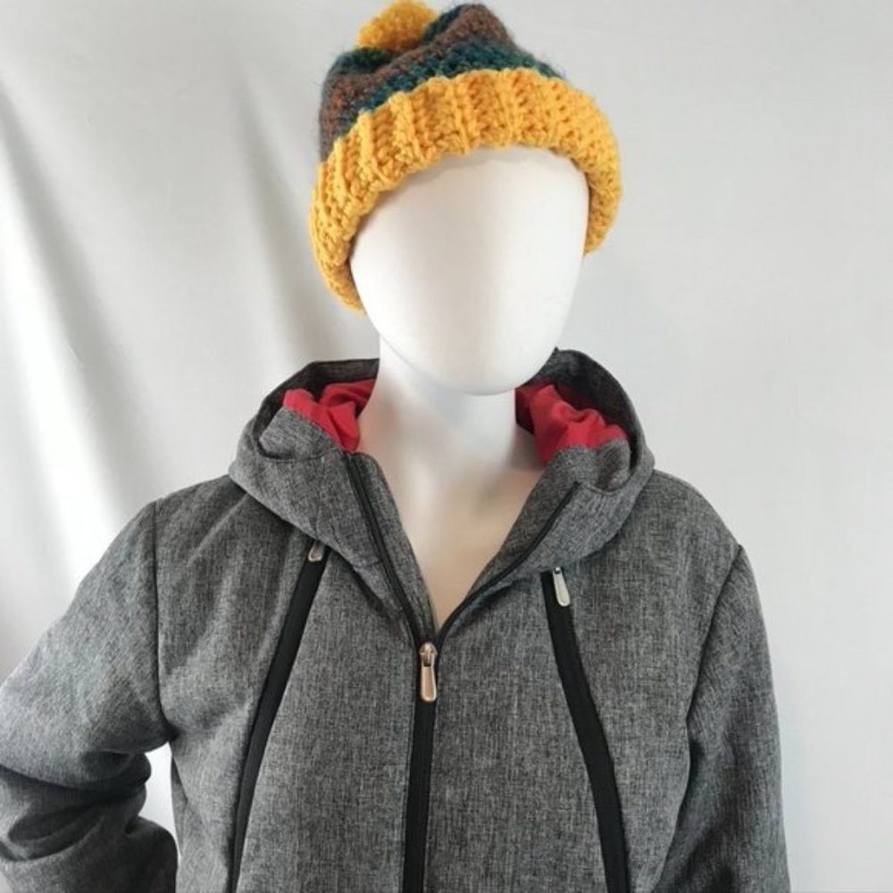 Genio Lamode Salt & Pepper Down Jacket - Picture 5 of 15